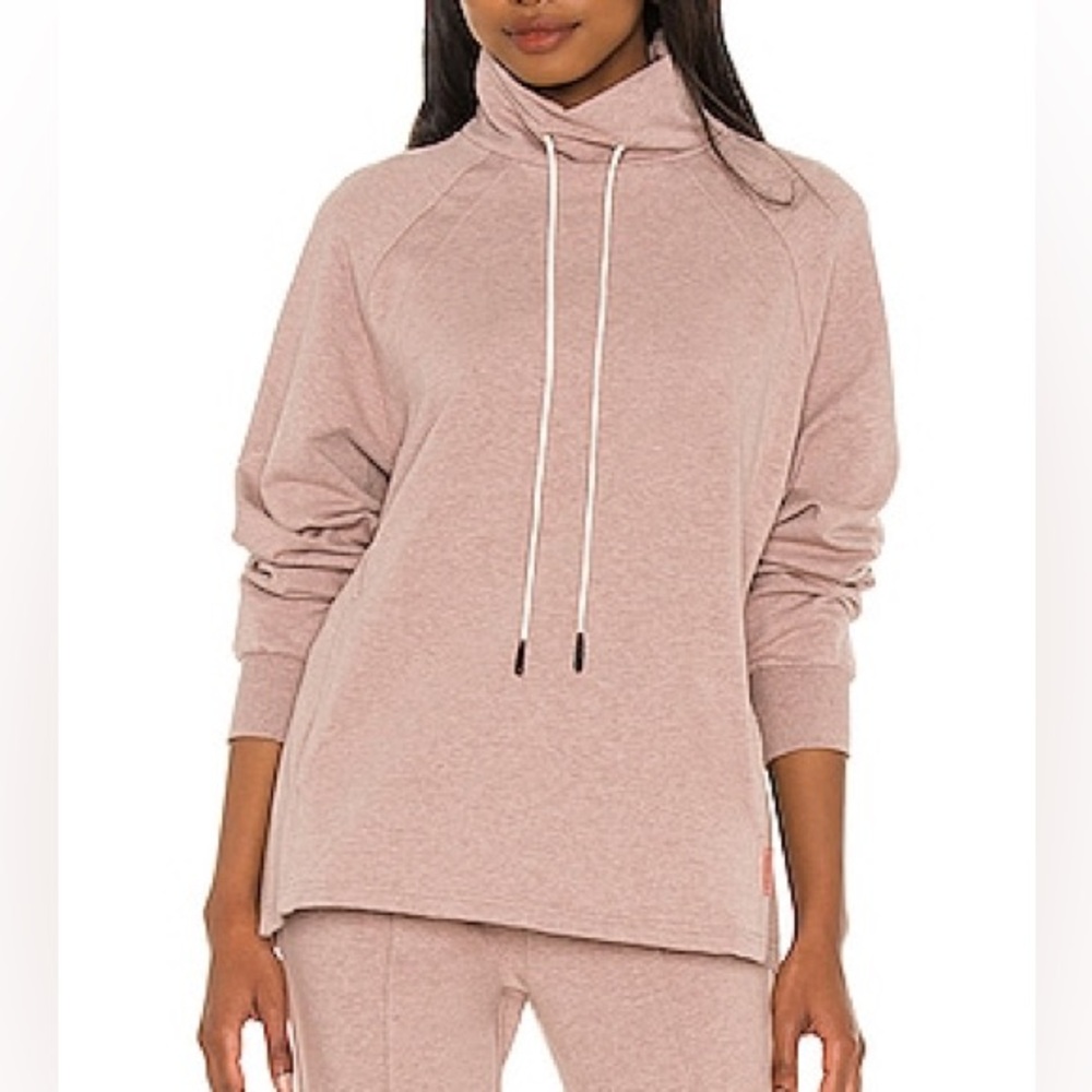 NWOT VARLEY Atlas Sweatshirt in Ash Rose - Picture 8 of 15